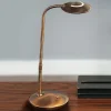 Steinhauer Arbejdsrum/Kontor>Med lysdæmper – LED-bordlampe Zenith bronze
