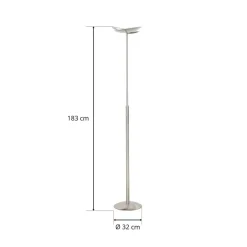 Med todelt skærm – LED-gulvlampe Sapporo^HighLight Discount