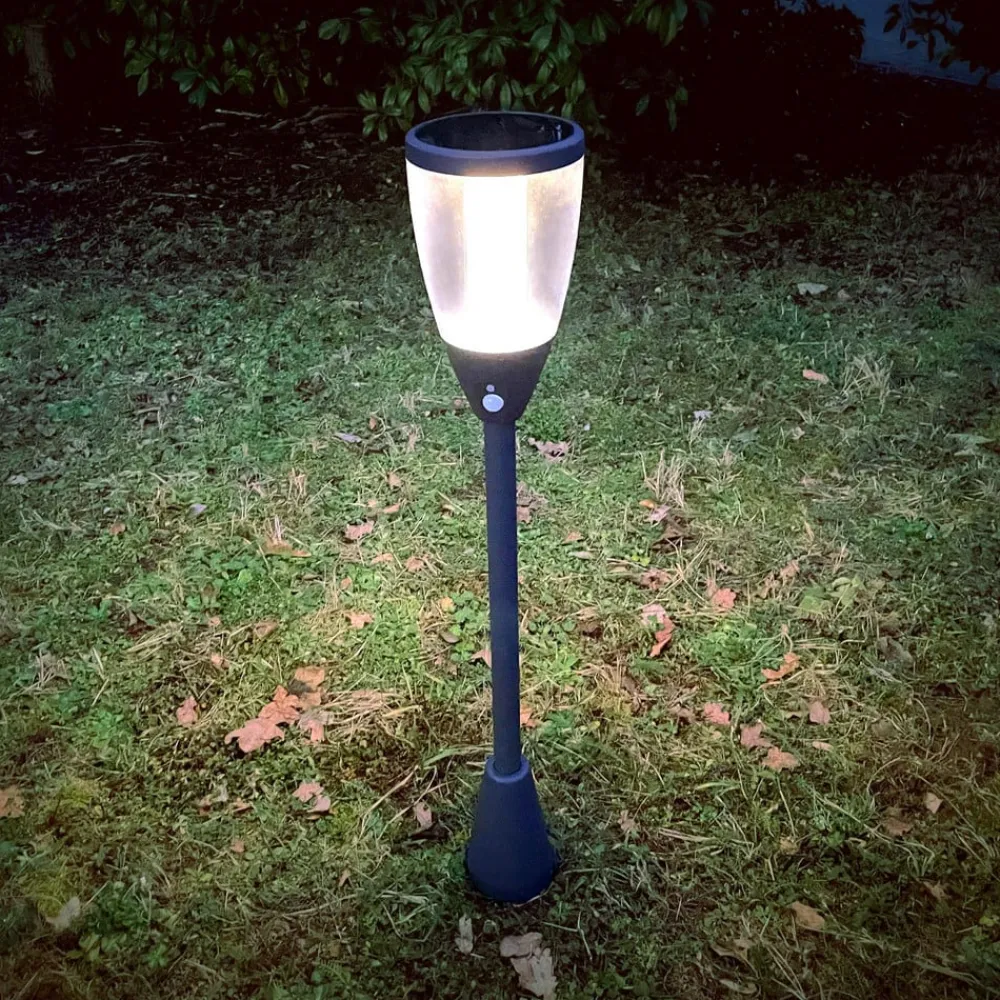 Ondin LED-solcellegadelampe med sensor^MEGATRON Discount