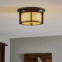 Merrill udendørs loftslampe, bronze^FEISS New