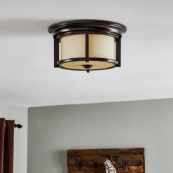 Merrill udendørs loftslampe, bronze^FEISS New