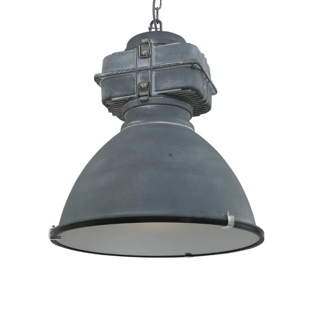 Mexlite Densi hængelampe, grå, Ø 47 cm, metal^Steinhauer