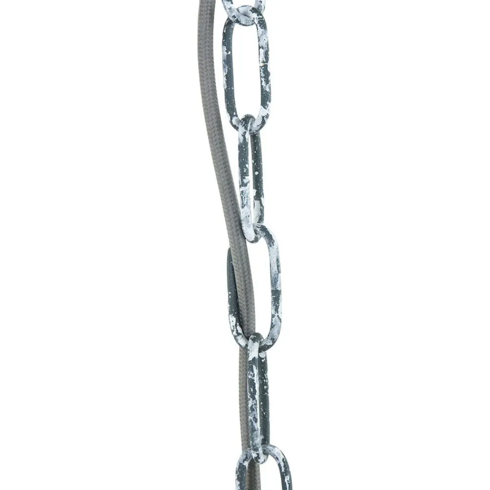 Mexlite Densi hængelampe, grå, Ø 47 cm, metal^Steinhauer