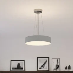 Mia loftslampe, grå, Ø 50 cm^Smartwares Discount