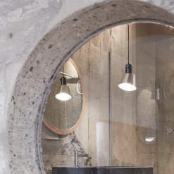 midgard K831 hængelampe, naturlig aluminium