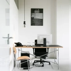 midgard K831 hængelampe, naturlig aluminium