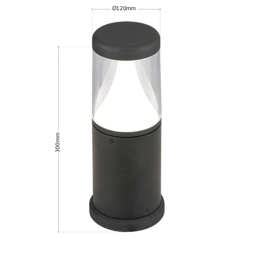 ORION Sokkellamper>Midnight LED-sokkellampe, anti-UV-diffusor, IP65