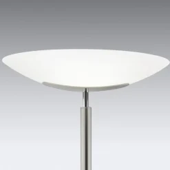 Knapstein Mika LED-uplight i høj kvalitet i nikkel-krom