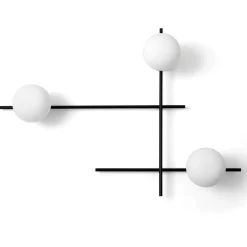 Mikado væglampe, mælkehvidt glas, 3 lyskilder^Sforzin Sale