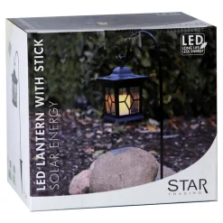 Milan LED-solcellelampe med 3 anvendelsesmuligheder^STAR TRADING