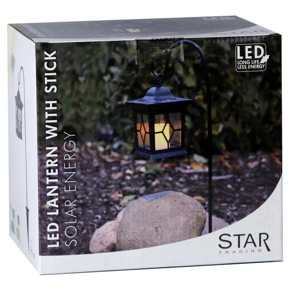 Milan LED-solcellelampe med 3 anvendelsesmuligheder^STAR TRADING