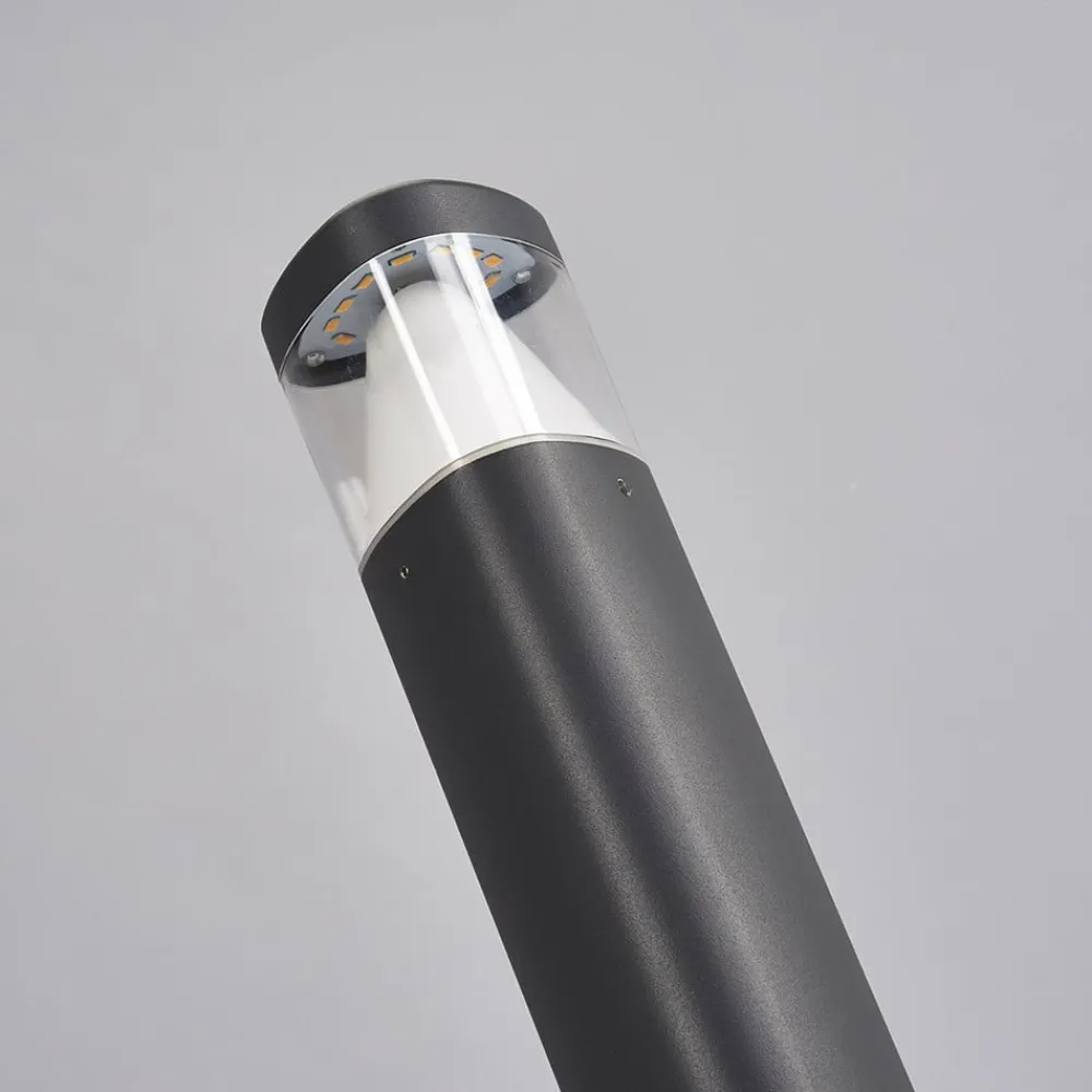 Lucande Milou - LED-sokkellampe i aluminium