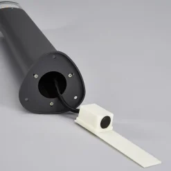 Lucande Milou - LED-sokkellampe i aluminium