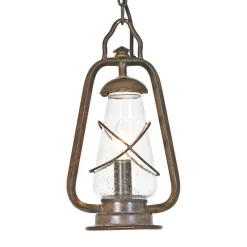 MINERS pendellampe i grubelampestil^Elstead Outlet