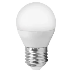 EGLO Led Pærer>MiniGlobe E27 G45 5W LED-pære, universalhvid