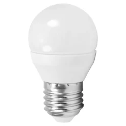 EGLO Led Pærer>MiniGlobe E27 G45 5W LED-pære, universalhvid
