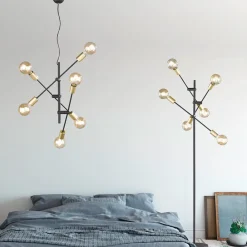 Minimalistisk designet pendellampe Cross^Trio Lighting Discount
