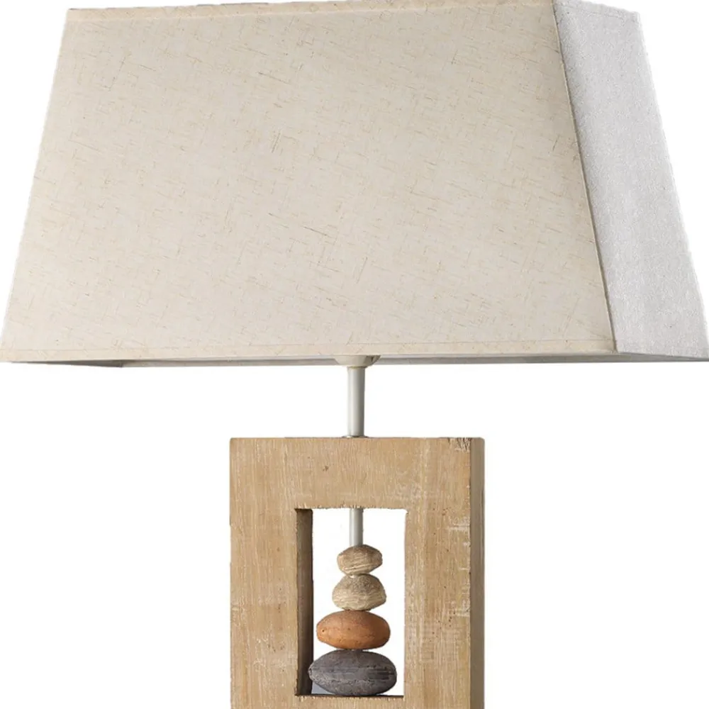 ONLI Miriel gulvlampe, højde 170 cm, tekstil, træ