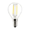 Müller-Licht Filament Pære>Müller Licht LED-filamentpære E14 G45 2 W 827 klar