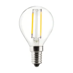 Müller-Licht Filament Pære>Müller Licht LED-filamentpære E14 G45 2 W 827 klar