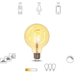 Müller Licht LED-globe G95 E27 5,5 W, guld^tint