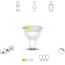 tint Dæmpbar Led-Pære|Smarte Lyskilder>Müller Licht white LED-pære GU10 5,1 W, CCT