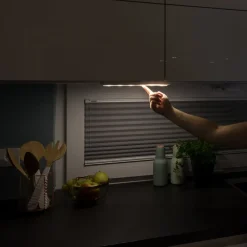 Mobina Push 10 LED-møbellampe, hvid, 9,7 cm lang^Müller-Licht Outlet