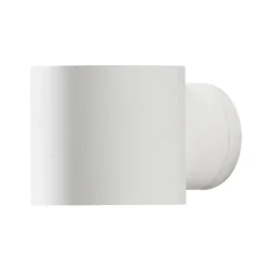 Konstsmide Væglamper>Modena Round udendørs væglampe, rund, hvid