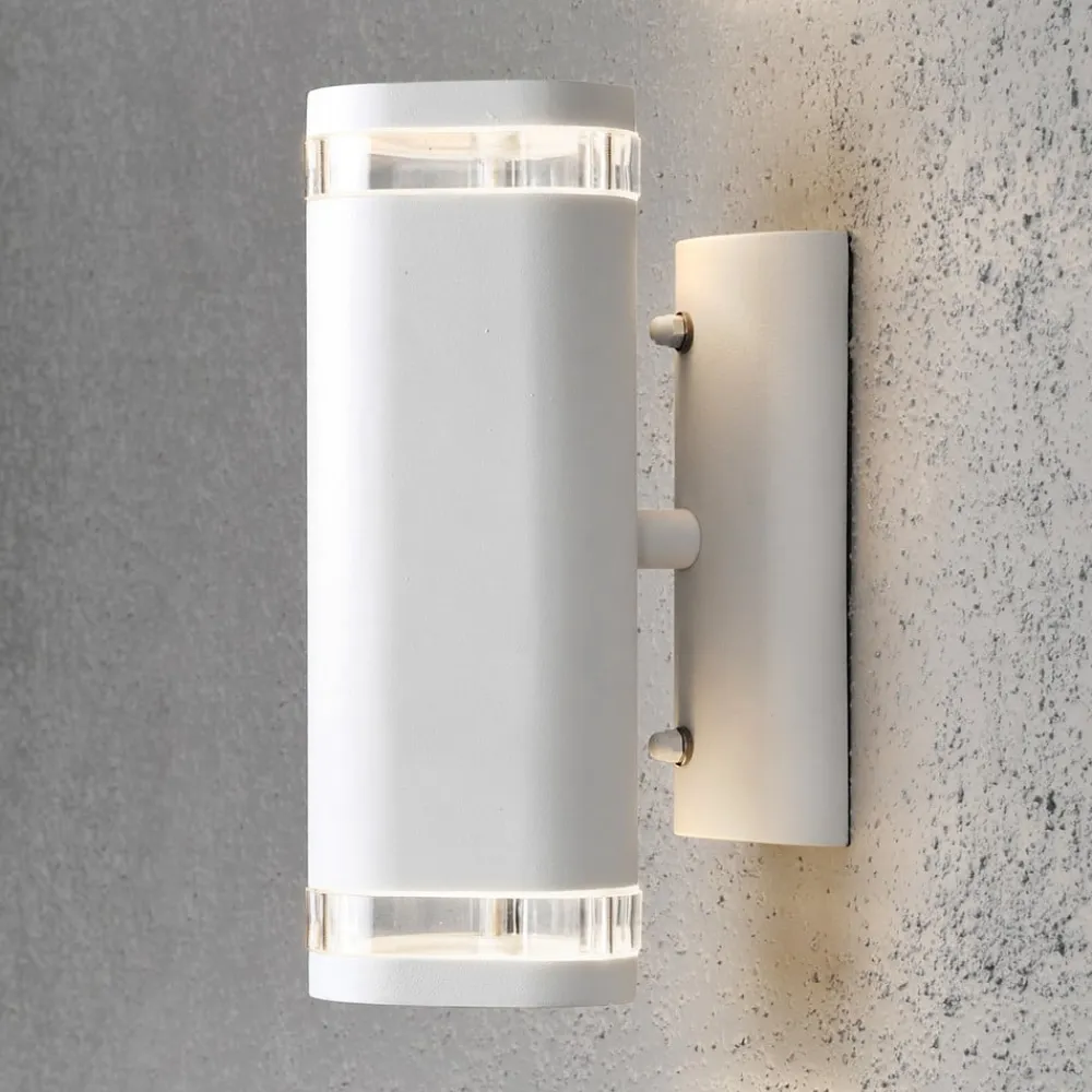 Modena udendørs væglampe, 2 lyskilder, hvid^Konstsmide Sale