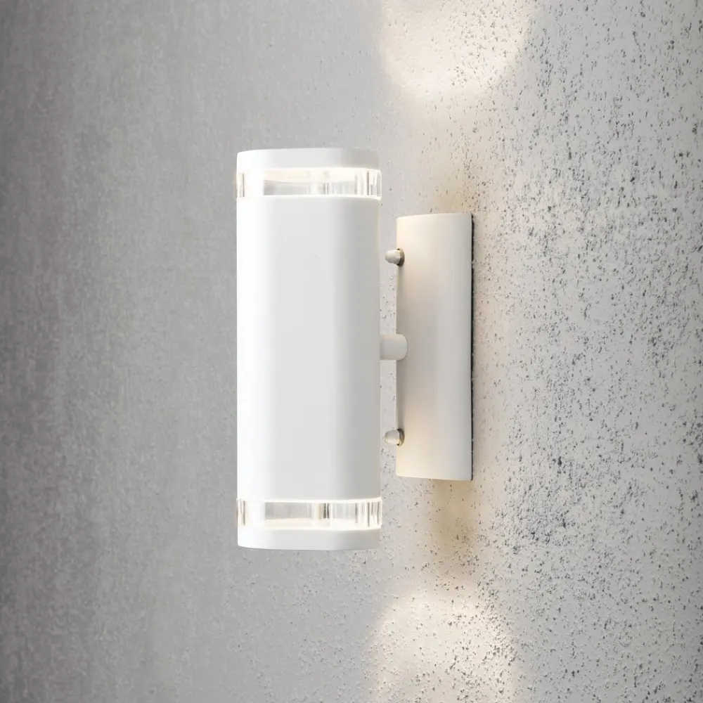 Modena udendørs væglampe, 2 lyskilder, hvid^Konstsmide Sale