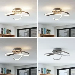 Moderne designet LED-loftlampe Saliha^Lindby