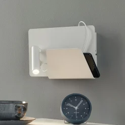 Moderne LED væglampe Suau med USB ladestik^FARO BARCELONA Hot