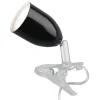 Moderne LED-klemmelampe LEO i sort^Brilliant Discount