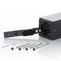 FARO BARCELONA Moderne Onze gadelampe i mørkegrå