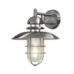 Moderne udendørs væglampe i stål SORRENTO^Konstsmide Online