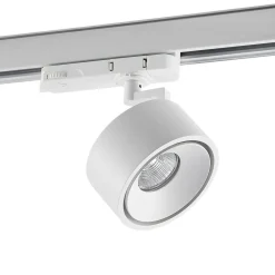 Molto Luce Skinnesystem>LED 3-faset skinnespot Magis, hvid, 827