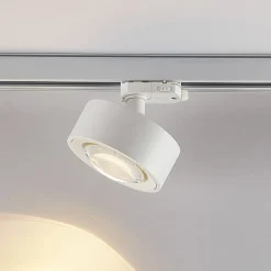 Molto Luce LED 3-faset skinnespot Mag, hvid, 830