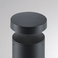 LED-sokkellampe Mona, Ø 10 cm, aluminium, højde 45 cm^Molto Luce Sale