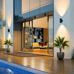 Molto Luce Udendørs Loftlamper>udendørs spotlampe Foris Round SD, antracit, aluminium