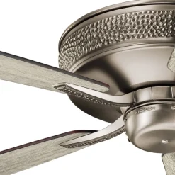 KICHLER Monarch2 52 loftsventilator, antik tin børstet