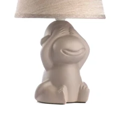ONLI Monkey bordlampe, brun, keramik, 28 cm høj, E14