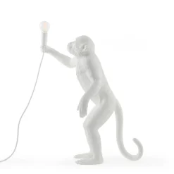 Monkey Lamp deko LED-bordlampe, hvid, stående^SELETTI