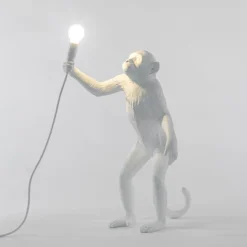 Monkey Lamp deko LED-bordlampe, hvid, stående^SELETTI