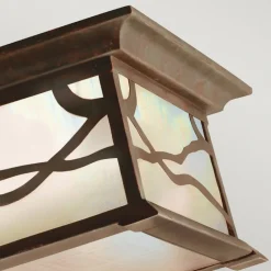 Quintiesse Morris udendørs loftlampe, kobber