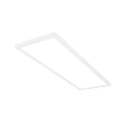 Briloner Move LED-panel, sensor, 58 x 20 cm, IP44, plast, hvid