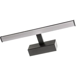 Fabas Luce Nala LED-væglampe, sort, bredde 30 cm