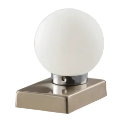 Naomi bordlampe med glaskugle^Lindby New