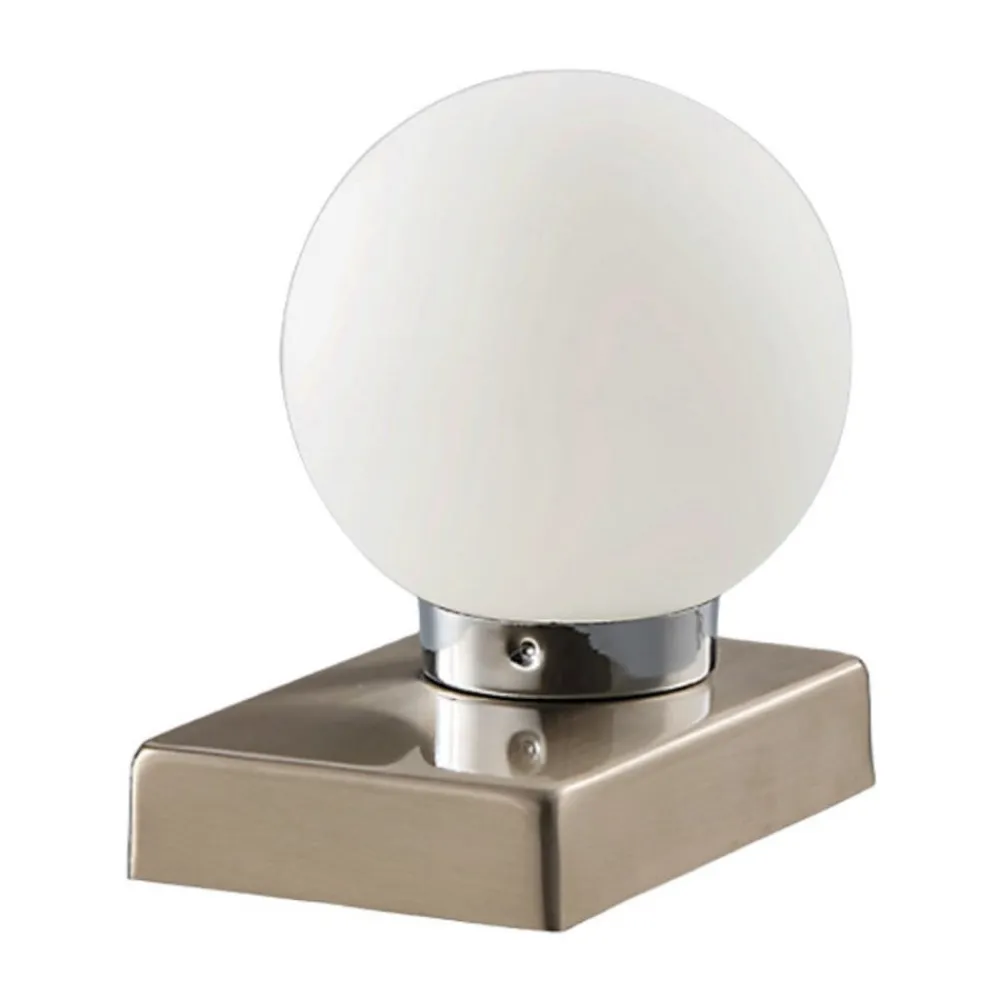Naomi bordlampe med glaskugle^Lindby New