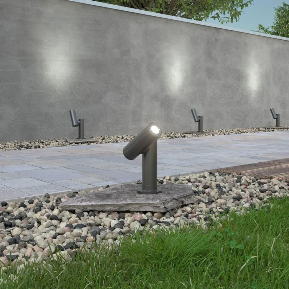 Lucande Narea LED-sokkellampe, justerbar, 14 cm