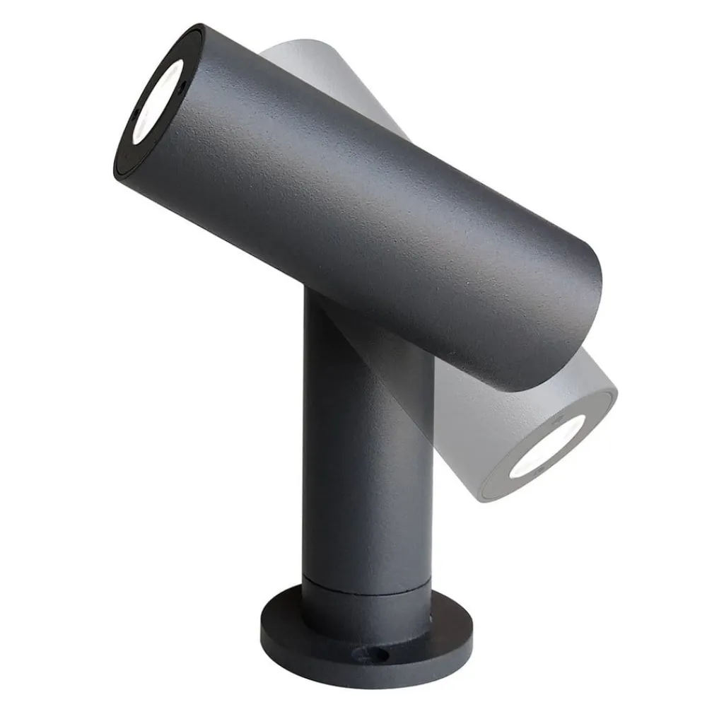 Lucande Narea LED-sokkellampe, justerbar, 14 cm